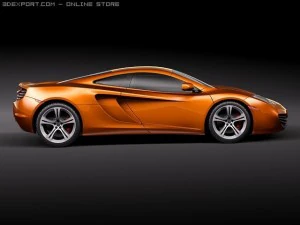 Mclaren MP412C 3D Model