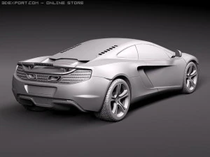 Mclaren MP412C 3D Model