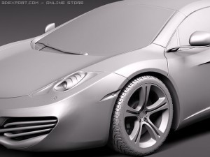 Mclaren MP412C 3Dモデル