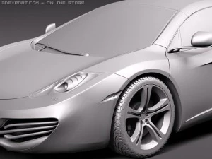 Mclaren MP412C 3D Model