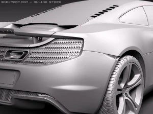Mclaren MP412C 3D Model