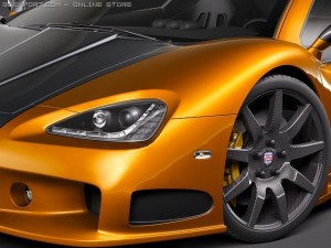 SSC Ultimate Aero 2010 3D Модель