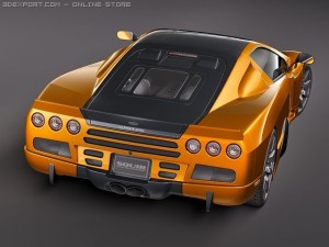 SSC Ultimate Aero 2010 3D Модель