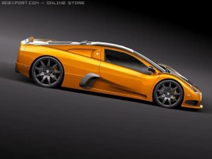 SSC Ultimate Aero 2010 3D Model