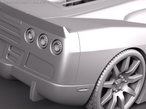 SSC Ultimate Aero 2010 3D Модель