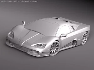 SSC Ultimate Aero 2010 3D Model