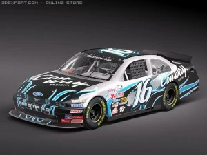 Nascar Mustang Conway 2010 Model 3D