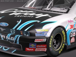 Nascar Mustang Conway 2010 Model 3D