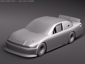 Nascar Mustang Conway 2010 Model 3D