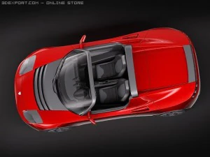 Tesla Roadster 3D Model