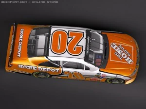 Nascar Toyota Camry Fedex Home Depot 2010 3D Model