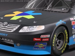 Nascar Toyota Camry Fedex Home Depot 2010 3D Model