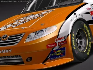 Nascar Toyota Camry Fedex Home Depot 2010 3D Model