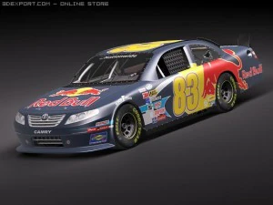 Nascar Toyota Camry Fedex Home Depot 2010 3D Model