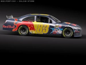 Nascar Toyota Camry Fedex Home Depot 2010 3D Model