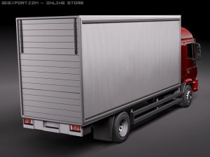 Iveco Eurocargo Truck 2010 3D Model