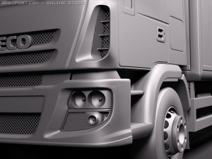 Iveco Eurocargo Truck 2010 3D Model