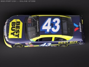 Nascar Taurus Stanley Bestbuy 2010 3D Модель