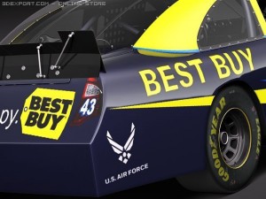 Nascar Taurus Stanley Bestbuy 2010 3D Модель