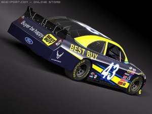 Nascar Taurus Stanley Bestbuy 2010 3D Модель