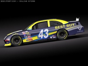 Nascar Taurus Stanley Bestbuy 2010 3D Модель