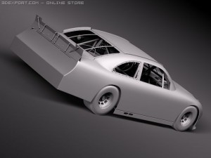 Nascar Taurus Stanley Bestbuy 2010 3D Модель
