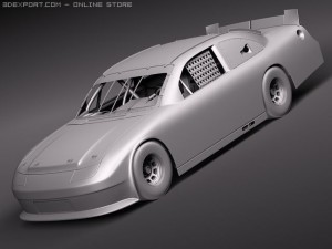 Nascar Taurus Stanley Bestbuy 2010 3D Модель