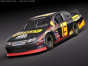 Nascar Taurus Stanley Bestbuy 2010 3D Модель