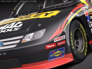 Nascar Taurus Stanley Bestbuy 2010 3D Модель