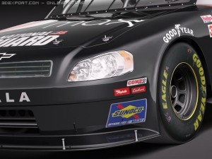 Nascar 2010 Chevrolet Impala SS Cat Godaddy Dupont 3D Model