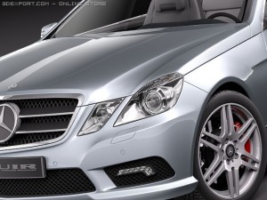 Mercedes-Benz E-class Cabriolet 2011 Modèle 3D
