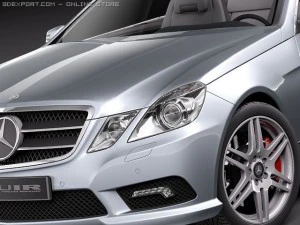 Mercedes-Benz E-class Cabriolet 2011 3D Model