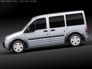 Tourneo Connect Minivan 2005-2010 Modèle 3D