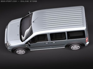 Tourneo Connect Minivan 2005-2010 Modèle 3D