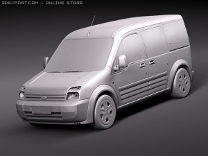 Tourneo Connect Minivan 2005-2010 Modèle 3D