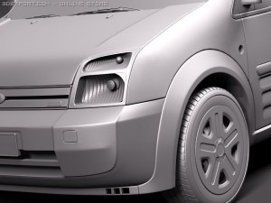 Tourneo Connect Minivan 2005-2010 Modèle 3D