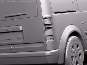 Tourneo Connect Minivan 2005-2010 Modèle 3D