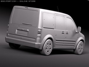 Tourneo Connect Minivan 2005-2010 Modèle 3D