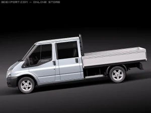 Transit FT 350 Pickup 3D Model
