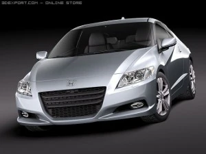 Honda CRZ 2011 3D Model