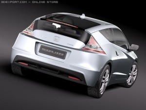 Honda CRZ 2011 3Dモデル