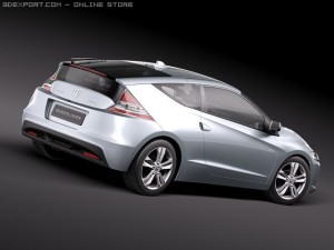 Honda CRZ 2011 3Dモデル