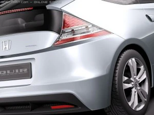 Honda CRZ 2011 3D Model