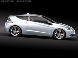 Honda CRZ 2011 3D Model