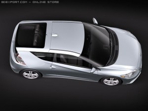 Honda CRZ 2011 3Dモデル