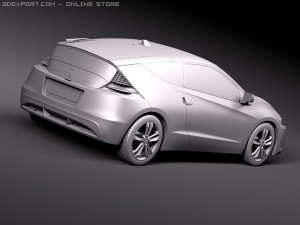 Honda CRZ 2011 3Dモデル