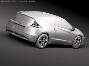 Honda CRZ 2011 3D Model