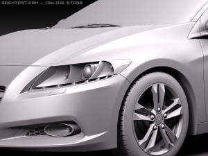 Honda CRZ 2011 3Dモデル