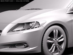Honda CRZ 2011 3D Model