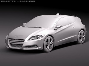 Honda CRZ 2011 3Dモデル